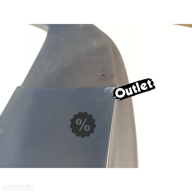 C010792C1 SPOILER LIP BMW E60 E61 03-10 LOOK PACK M HAMANN PRETO MATE - 5