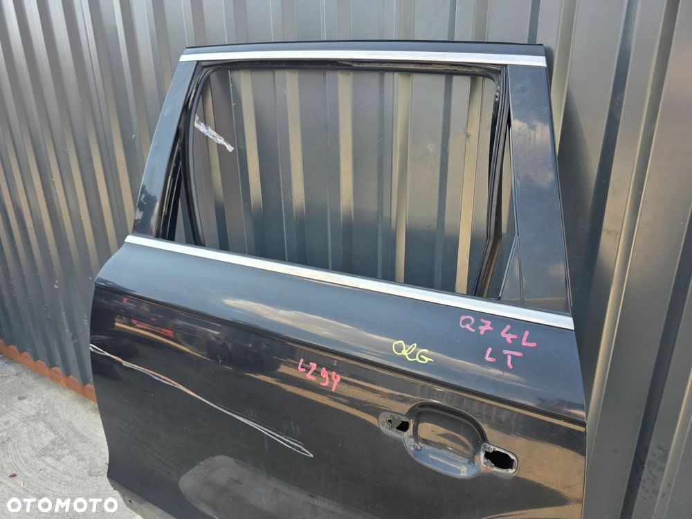 DRZWI LEWY TYŁ AUDI Q7 4L LZ9Y 2005-2015 ORYGINAŁ - 4