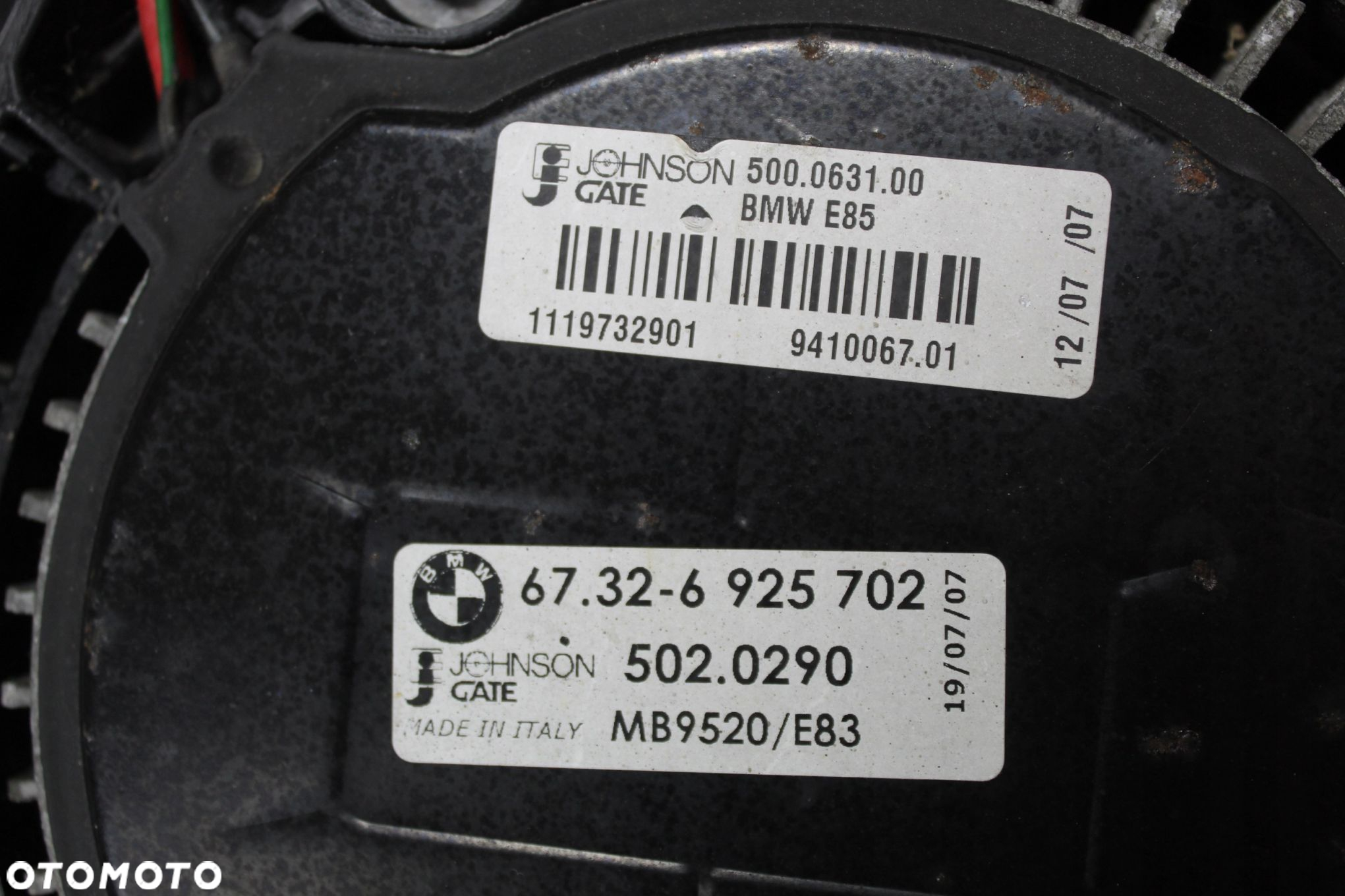 PAS PRZEDN CHŁODNICE WENTYLATOR BMW X3 E83 2.5 N52 - 14