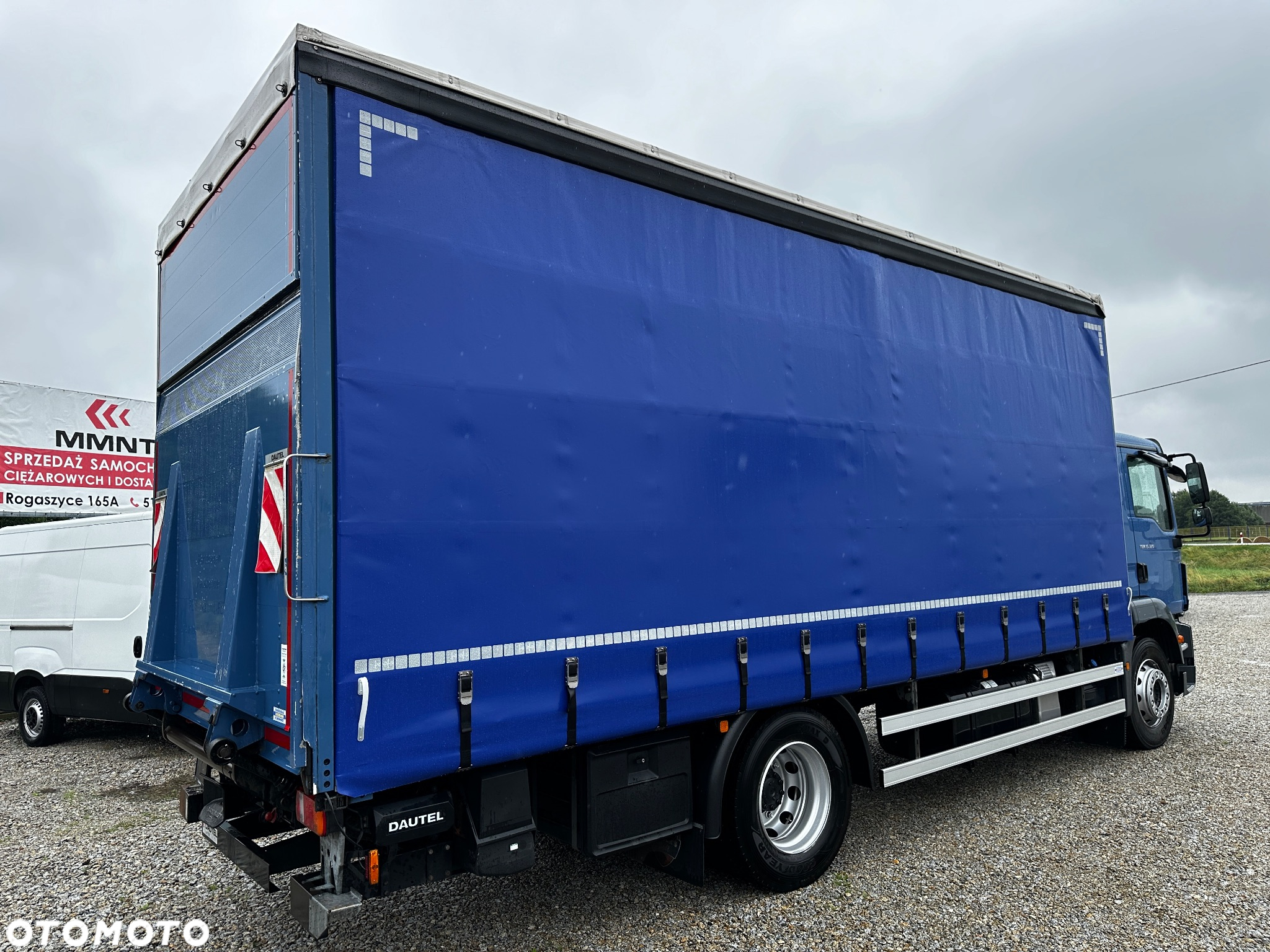 MAN TGM 15.320 Euro6/Automat/klima/Webasto/firanka/Winda/8 ton ładowności/serwis MAN/ - 6