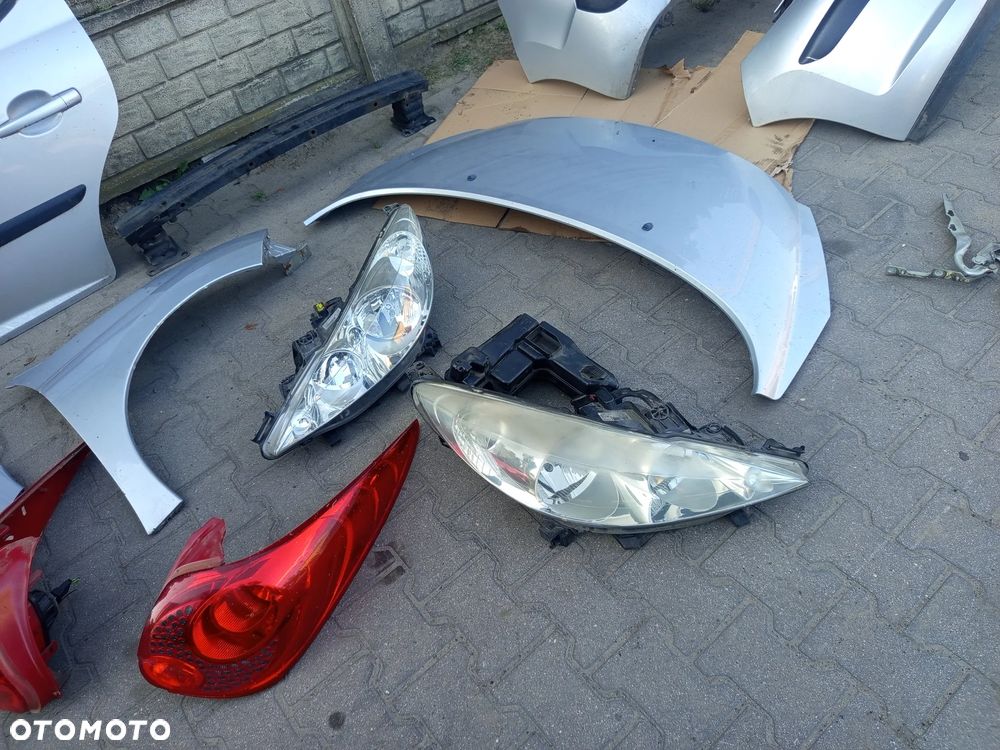 PEUGEOT 207  09r  maska blotnik pas  ezr ezrc zderzak  lampa - 4