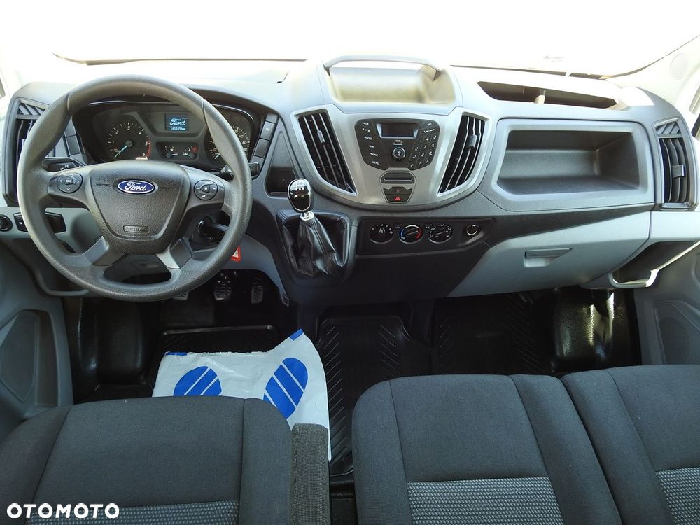 Ford TRANSIT SKRZYNIA PODWÓJNA KABINA DOKA 7 MIEJSC KLIMATYZACJA  130KM - 24