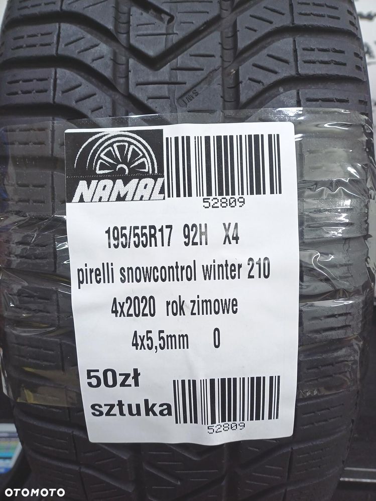 4x 195/55R17 pirelli 2020 opony zimowe 52809 - 11