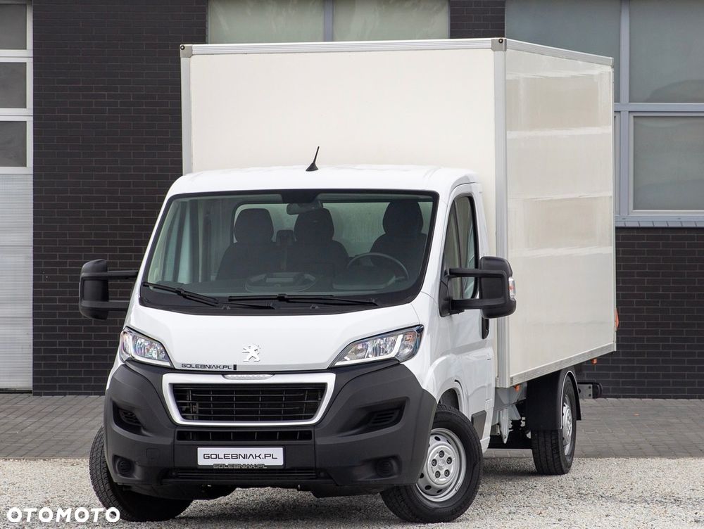 Peugeot Boxer 165KM 8ep KONTENER + WINDA dHollandia 750kg - 1