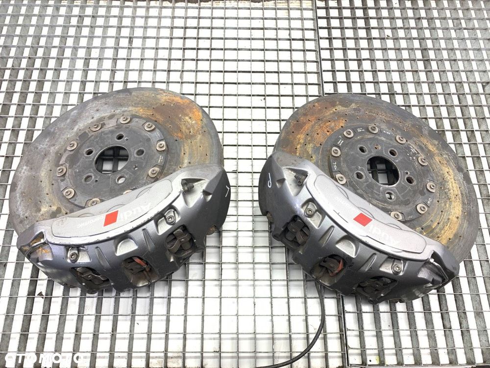 ZACISKI PRZÓD TYŁ KOMPLET SWAP CERAMIKA AUDI A7 Sportback (4GA, 4GF) 2010 - 2018 RS7 quattro 412 - 3