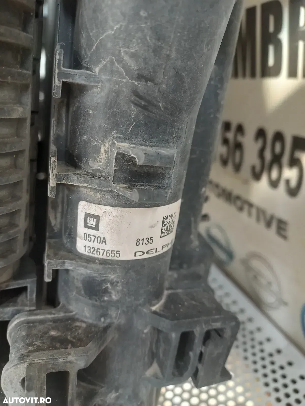 Trager Calandru Fata Grup Radiatoare Radiator Apa Clima Termocupla Electroventilator Opel Astra J 1 - 7