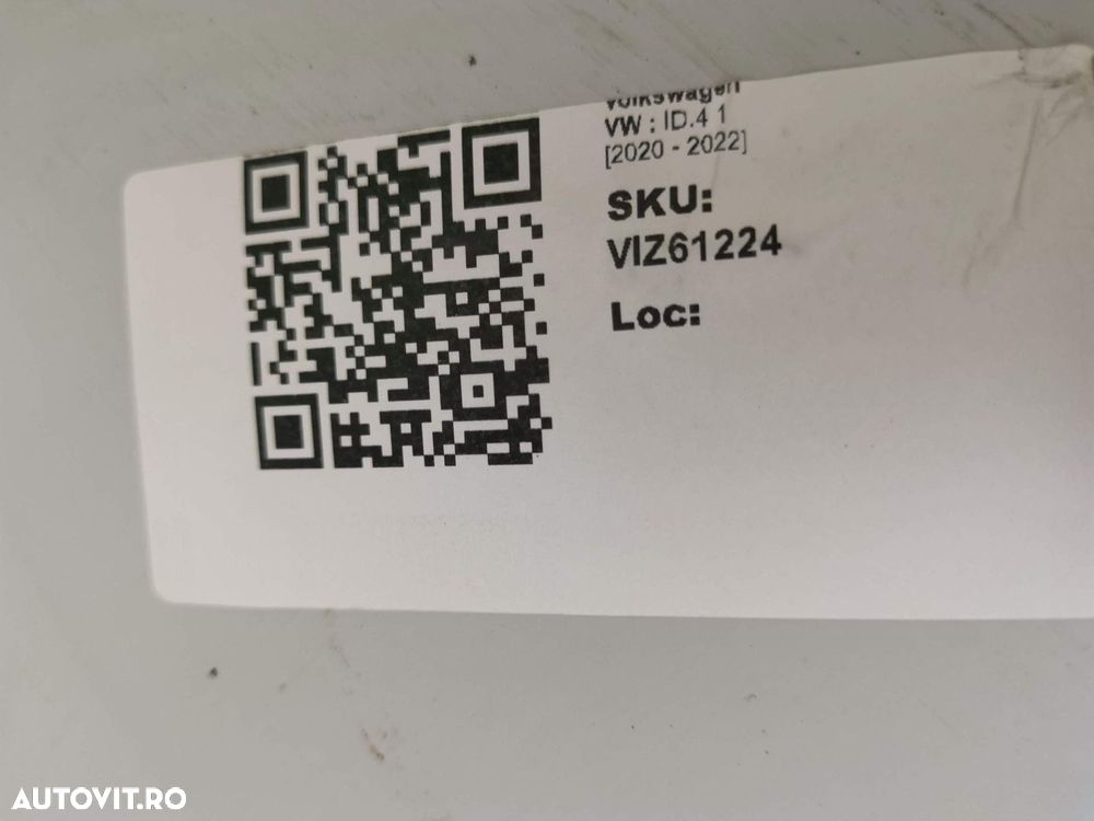 Bara Fata Volkswagen VW  ID.4 1 2020 2021 2022 Originala In Stare Buna - 8