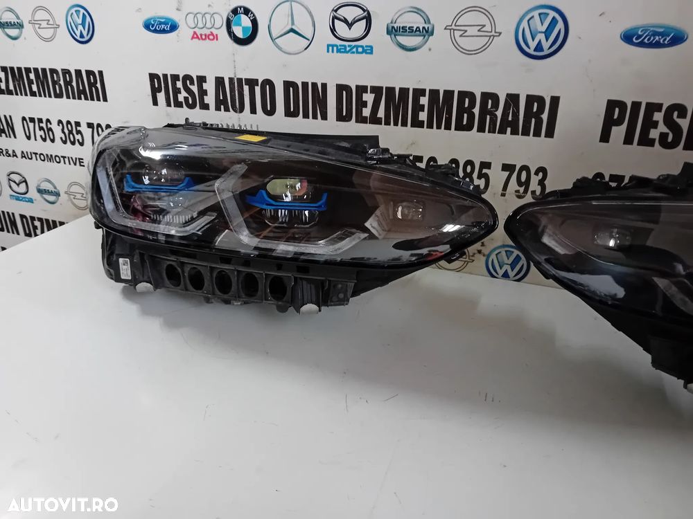 Faruri Laser BMW G22 G23 G26 Originale Complete Cod OEM 9505115 9505116 - 5