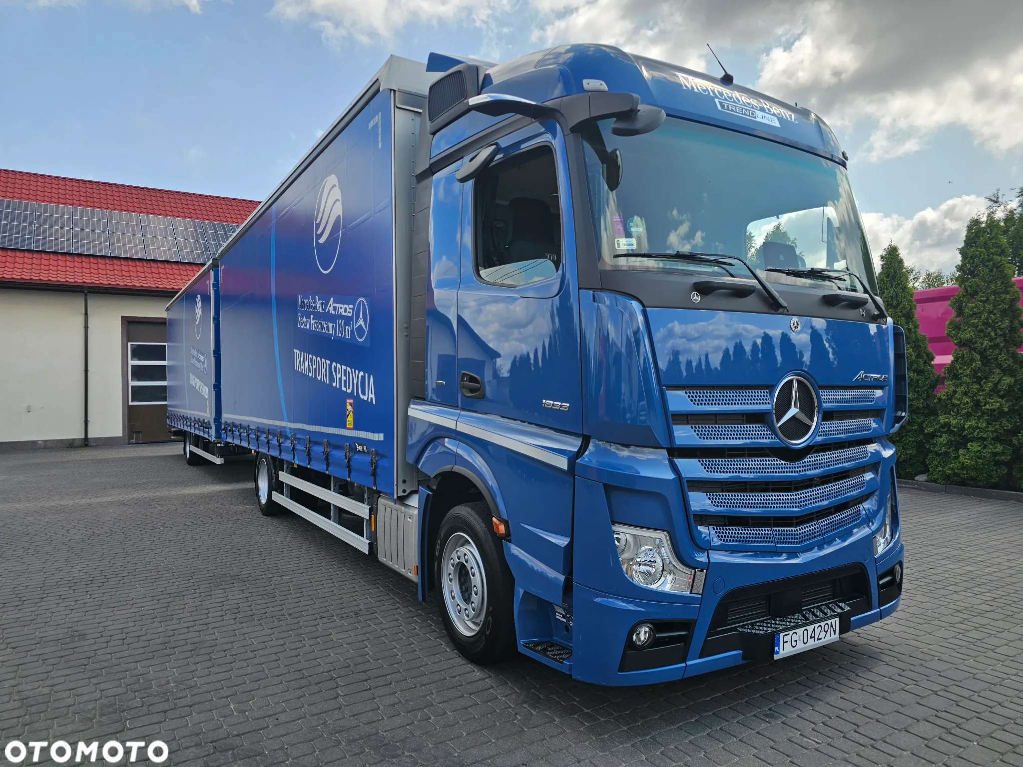 Mercedes-Benz ACTROS 1833 MP5 ZESTAW TANDEM 120m Przestrzenny! - 6