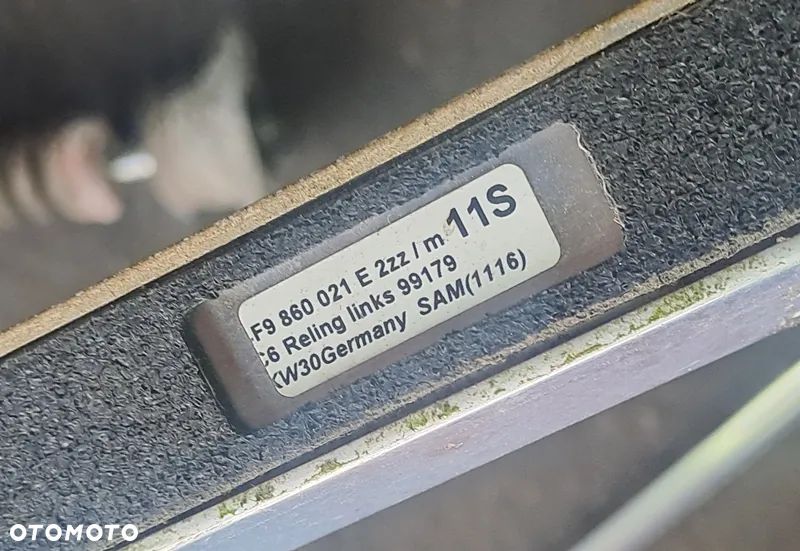 AUDI A6 C6 05r RELINGI DACHOWE KOMPLET 4F9860021E - 2