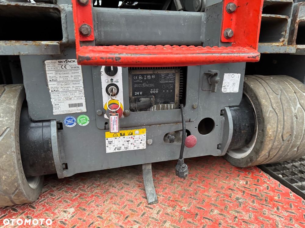 Skyjack SJ III 3219 Zwyżka Podnośnik Nożycowy Elektryczny, Super Stan. Serwisowane. Podesty Ruchome. Podest - 13