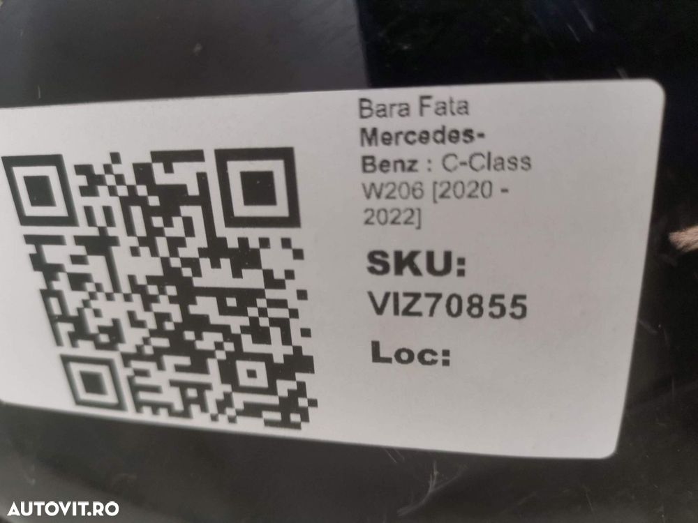 Bara Fata Mercedes-Benz  C-Class W206 2020 2021 2022 Originala In Star - 8