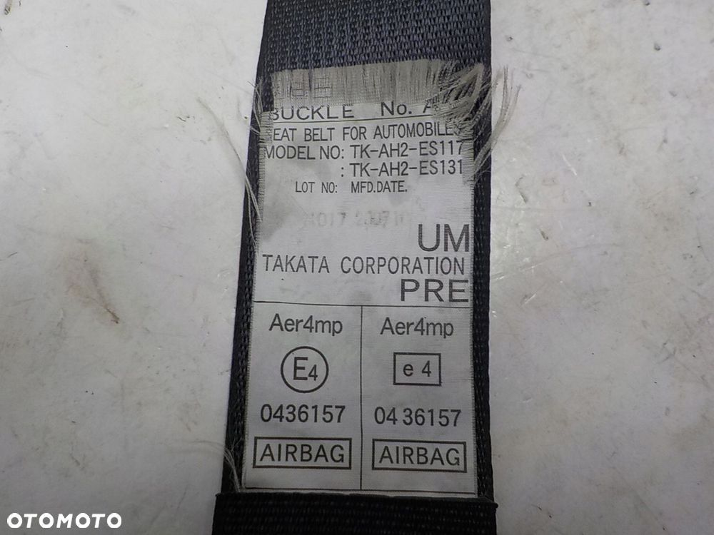 SUBARU IMPREZA III GH PAS BEZPIECZEŃSTWA NAPINACZ LEWY PRZÓD KIEROWCY - 4