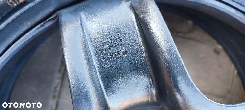 FELGI STALOWE STRUKTURALNE 5x108 6.5 x16 CALI ET 46,5 FORD 4 SZTUKI KOMPLET - 6