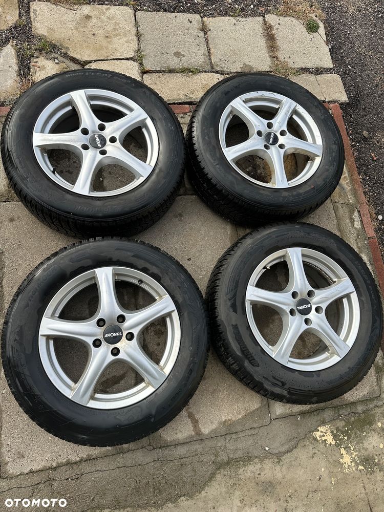 17’ zimowe koła Toyota rav4 225/65/17 felgi  opony zima hankook evo3 - 1