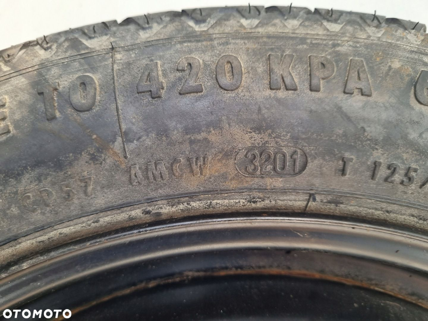 BMW E46 E60 X3 KOŁO DOJAZDOWE dojazdówka 125/80 R17 5x120 6750007 - 6