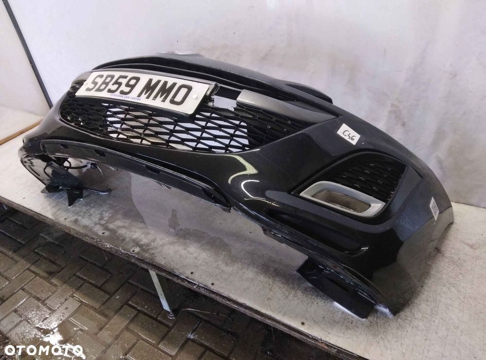 ! ZDERZAK PRZÓD PRZEDNI DO MAZDA 3 III BL CZARNY A3F  HALOGENY 2 GENERACJI - 3