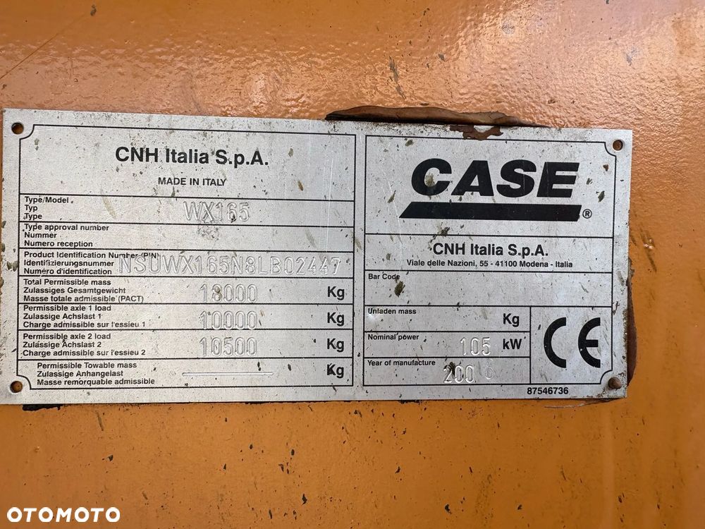 Case WX 165 P2AL - 27