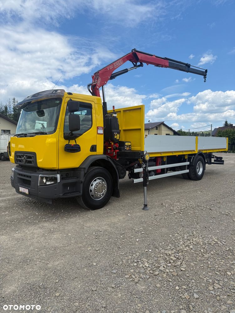 Renault C 320 SKRZYNIA 7.40m HDS FASSI F120B.1.22 + PILOT / 4x2 / STAN BDB - 8