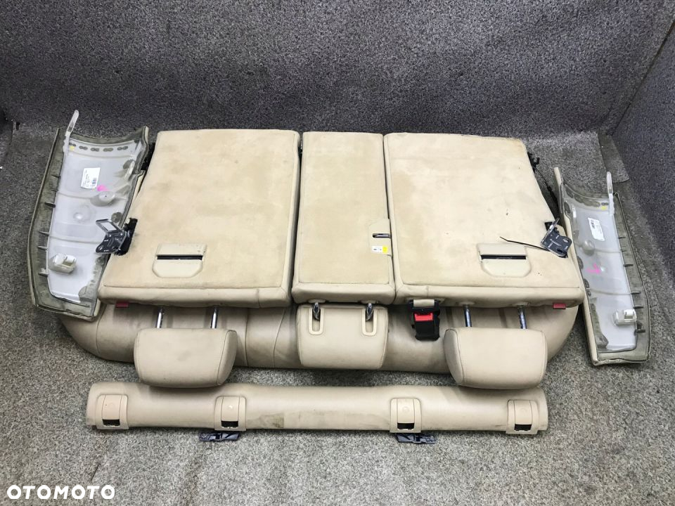 BMW F11 kanapa tylna podlokietnik tyl bezowy KOMBI - 7