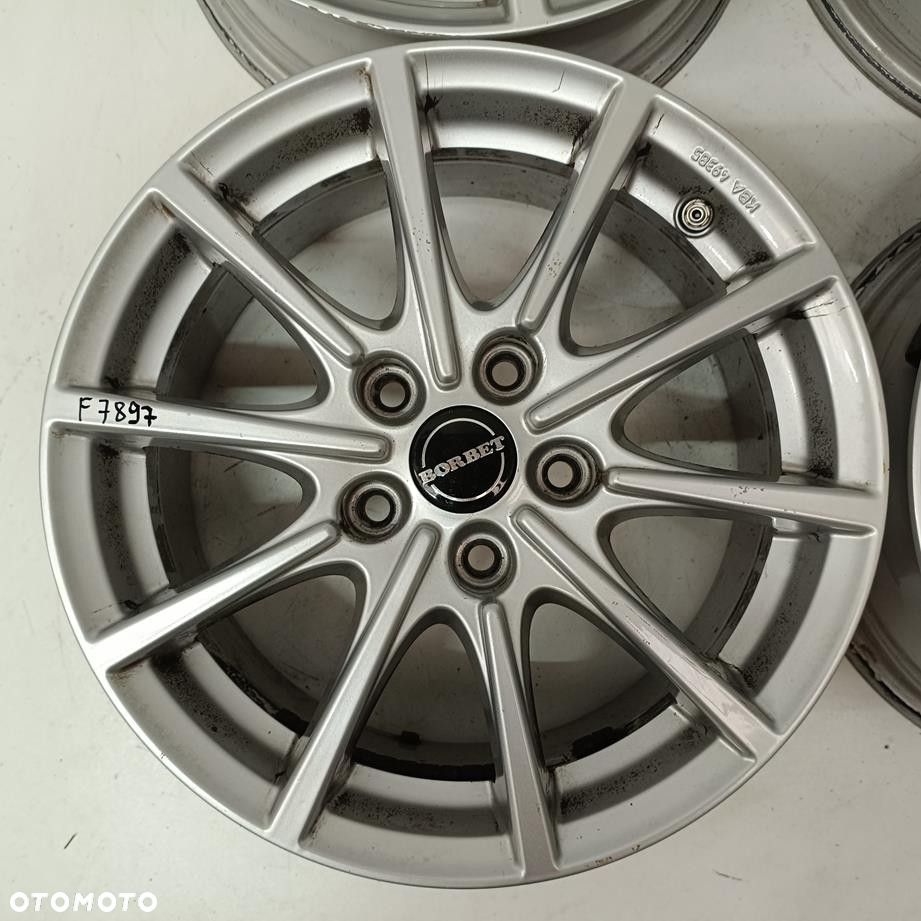 Alufelgi 5x112 16 Borbet Audi Vw Seat Skoda Merc 4szt (F7897) - 2