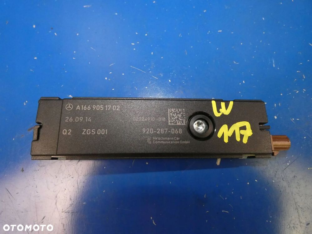 Mercedes W117 W176 W156 W246 WZMACNIACZ ANTENY MODUŁ - 1