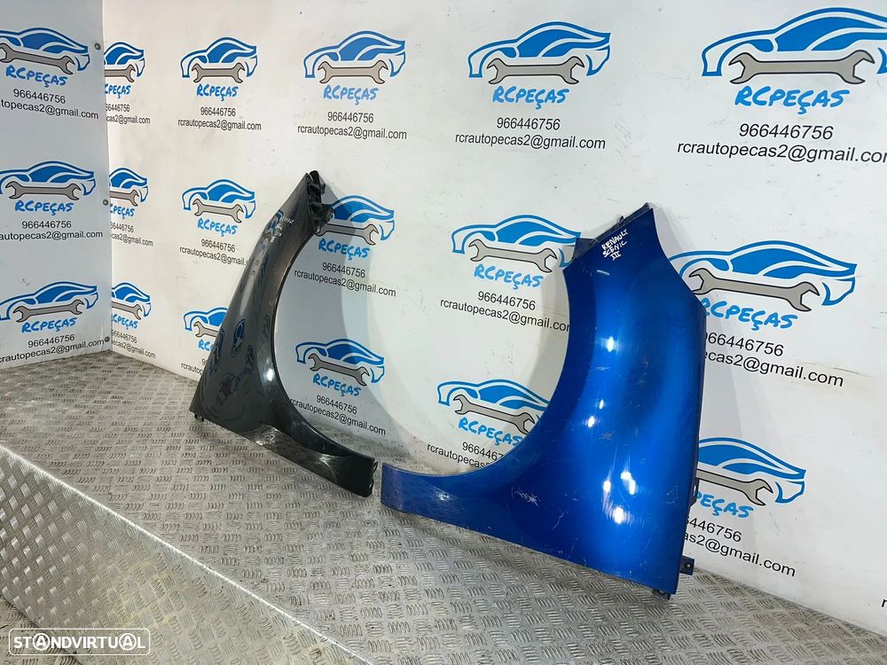 .Guardalamas Frente Frontal Esquerdo Direito Original Renault Scenic 3 631000010R 631010010R 2009 - 2016 - 4