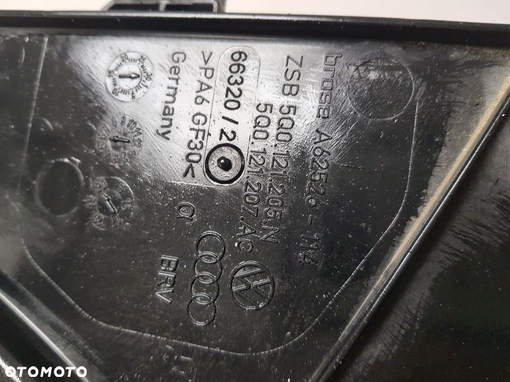 KOMPLET CHŁODNIC WODY KLIMAYZACJI OBUDOWA WENTYLATORA VW AUDI A3 GOLF 7 VII PASSAT B8 5Q0121251GL - 7