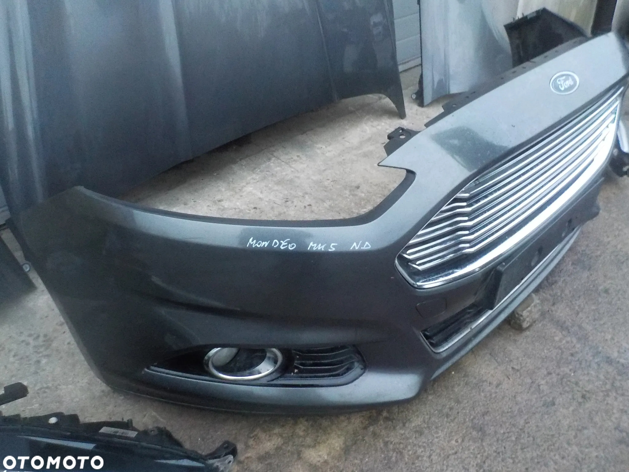 FORD MONDEO MK5 2.0 TDCI PRZÓD MASKA ZDERZAK BŁOTNIKI PAS PRZEDNI Z CHŁODNICAMI LAMPY UK - 7