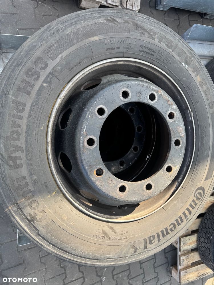 Kompletne koło, felga, opona Continental 275/70 R22,5 - 2