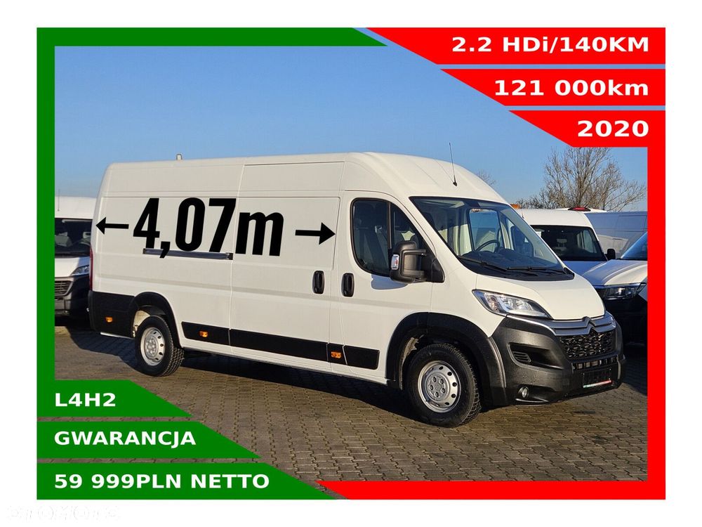 Citroën Jumper L4H2 *59999zł NETTO* 2.2HDi/140KM - 1