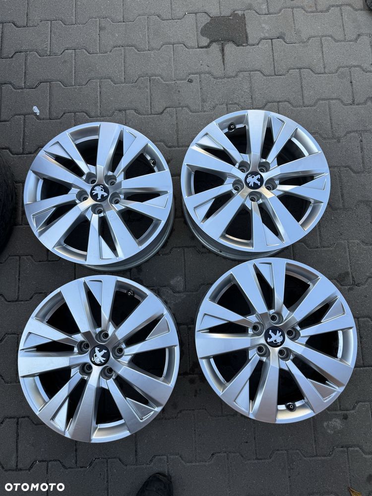 Felgi aluminiowe oryginał Peugeot 5x108 7x17 et42 Citroen Opel DS - 2