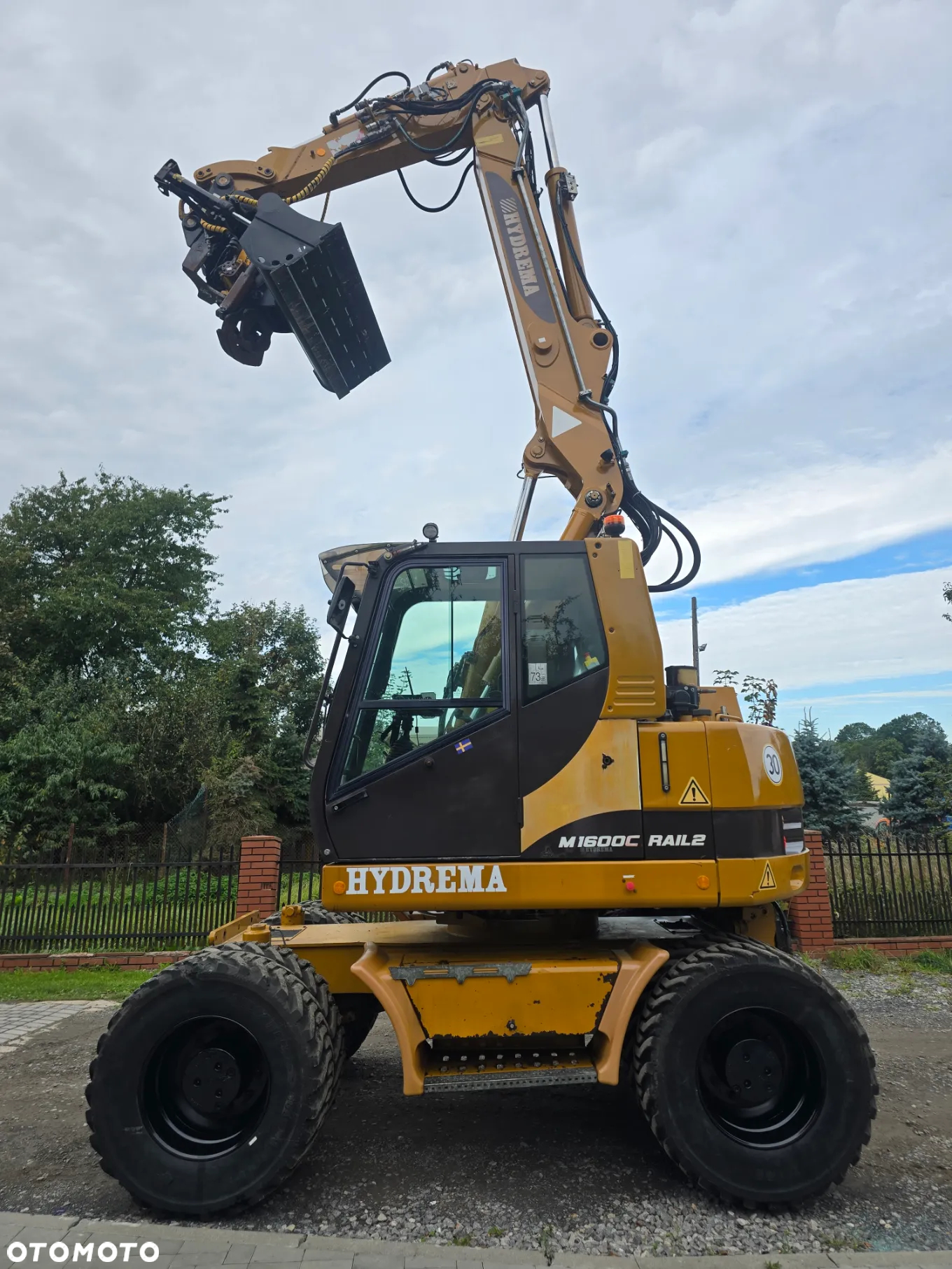 Hydrema M1600C Rail Roto - 10