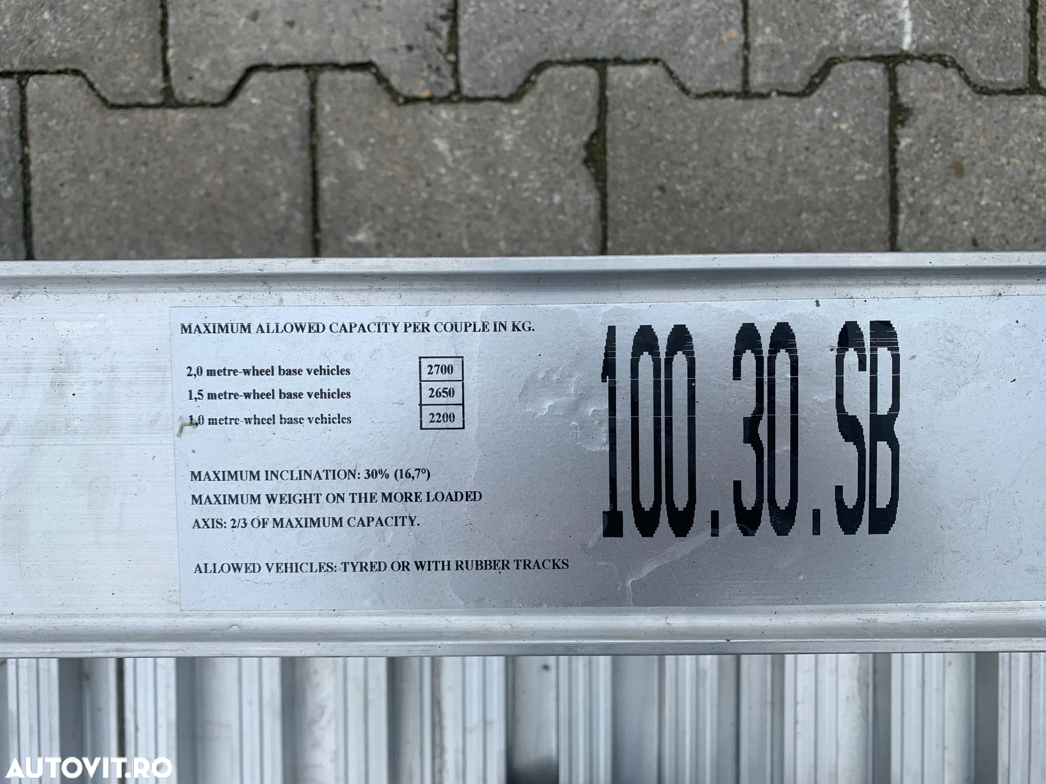 Rampe Aluminiu Cu lungima de 3 M - 5