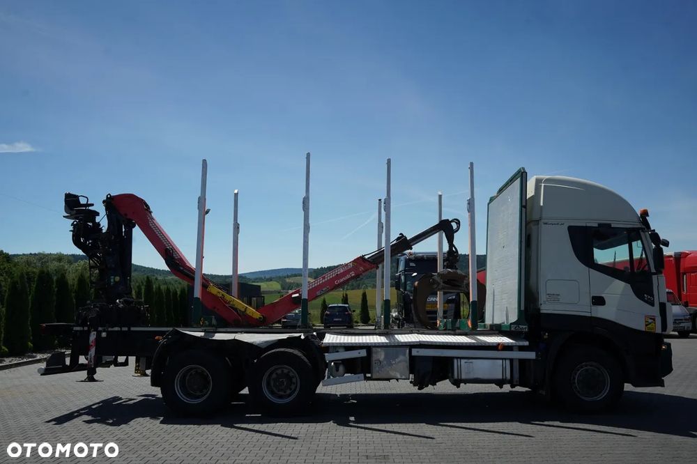 Iveco 570 STRALIS X-WAY / 6X4 / DO DREWNA / DO DRZEWA / DO LASU / HDS CRANAB TZ 12.2 / AUTOMAT - 9
