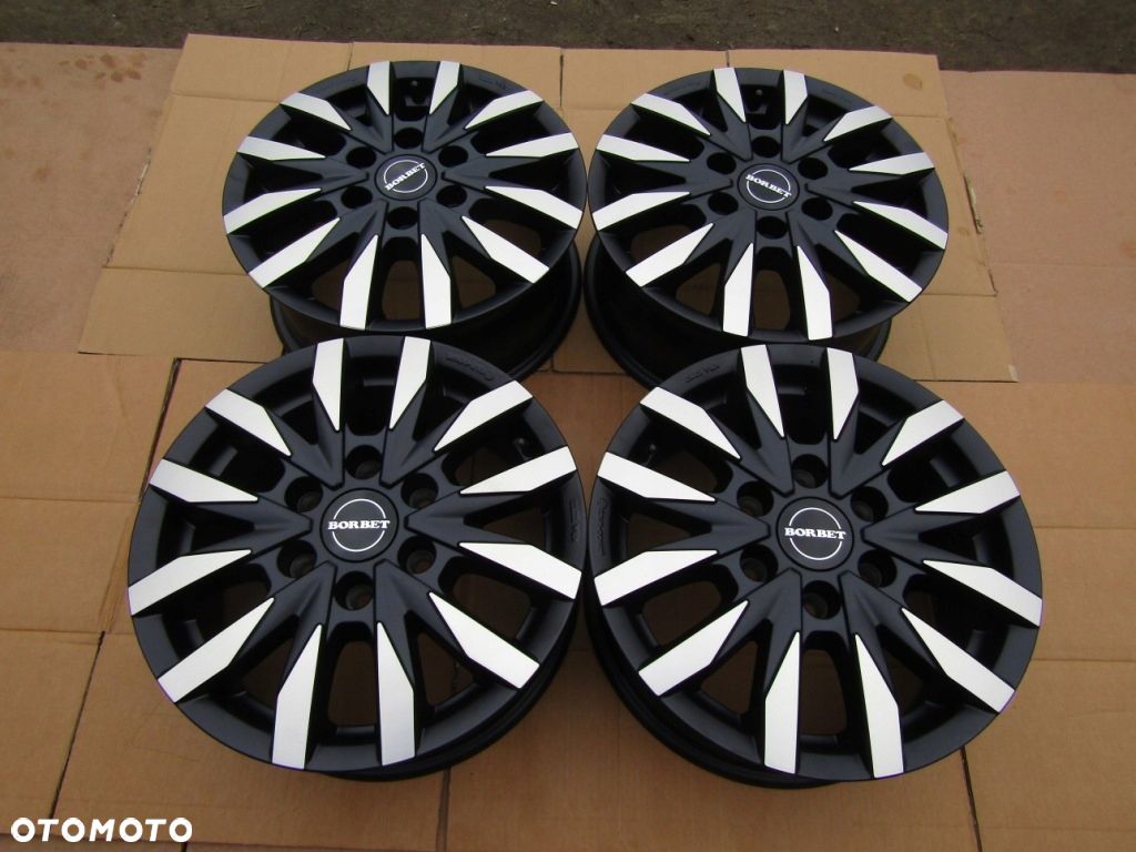 Felgi NOWE 16 VW Crafter Mercedes Sprinter 311 313 315 316 907 910 / 6x130 ET54 - 1