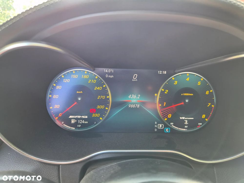 Mercedes-Benz Klasa C AMG 63 AMG Speedshift MCT 9G - 18
