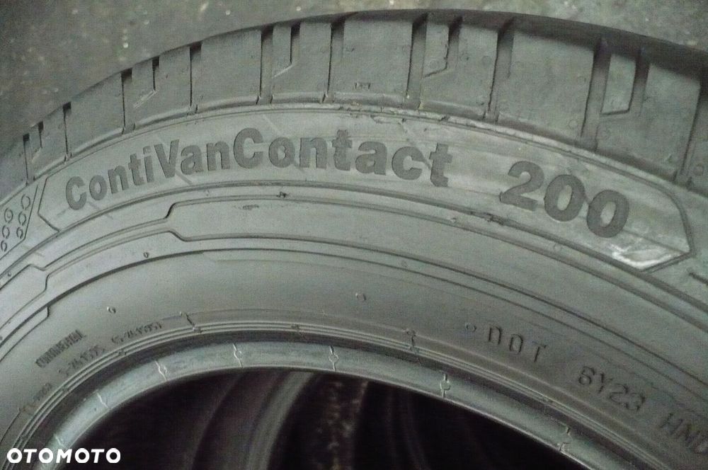 2x CONTINENTAL VanContact 200 205/65R16C 7,1mm 7,8mm 2023 - 5