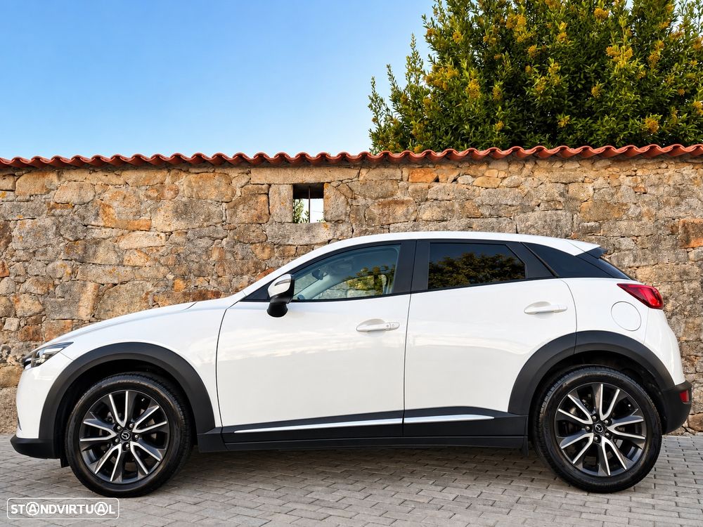 Mazda CX-3 1.5 Sky.Excellence HT Leather White Navi - 31