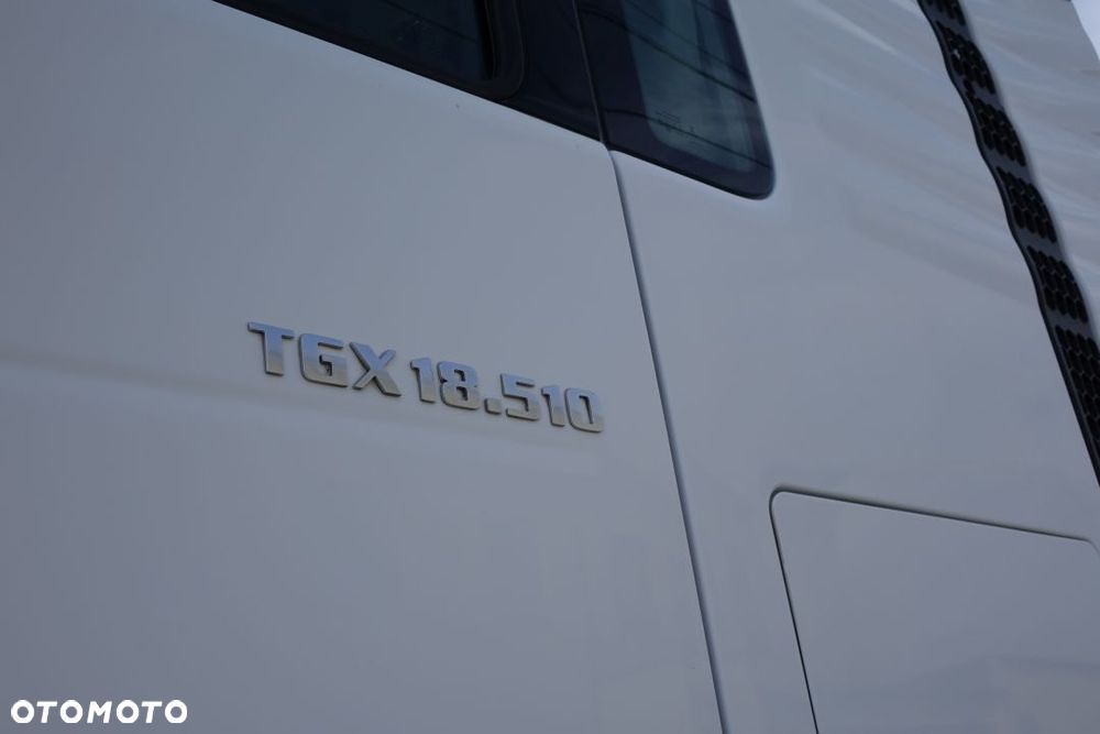 MAN TGX 18.510 4x2 BLS / STANDARD / AUTOMAT / EURO 6 / RETARDER / LODÓWKA / 2 ZBIORNIKI / NAVI - 10