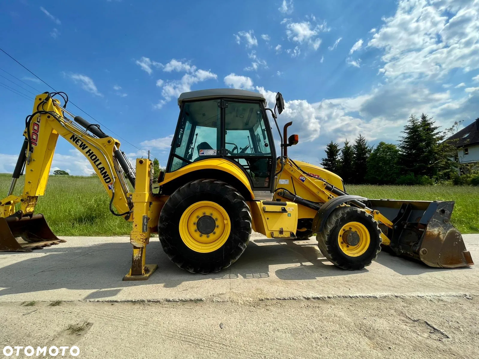 New Holland B100C** KOPARKO ŁADOWARKA NEW HOLLAND B100C** JOYSTICK** LEASING* ZAMIANA* SKUP* ROK 2015* - 8