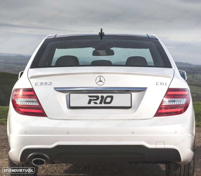 AILERON SPOILER MERCEDES CLASE C W204 07-14 LOOK AMG - 6