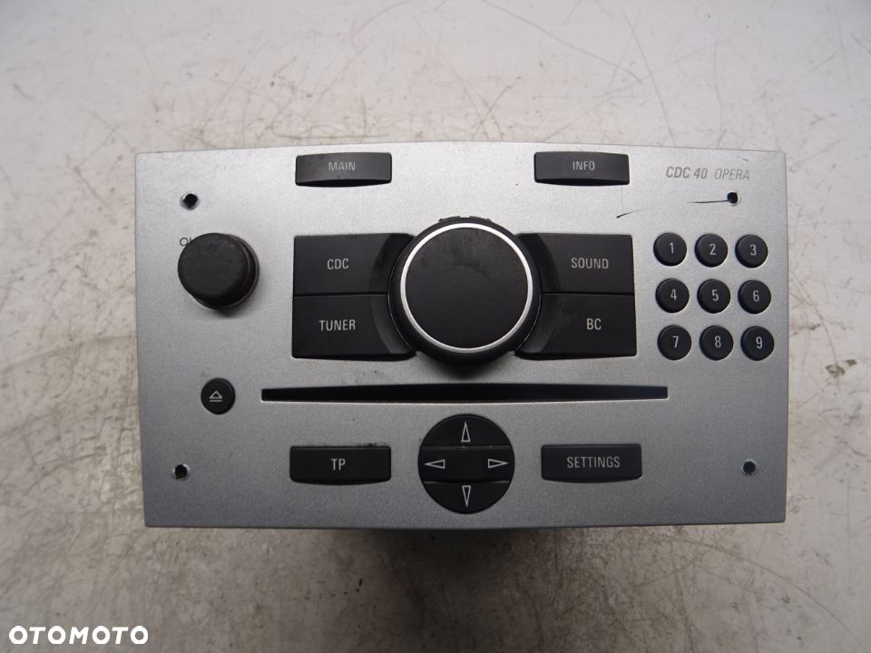 OPEL ASTRA H GTC 04-06 RADIO BLAUPUNKT 13145177 - 1
