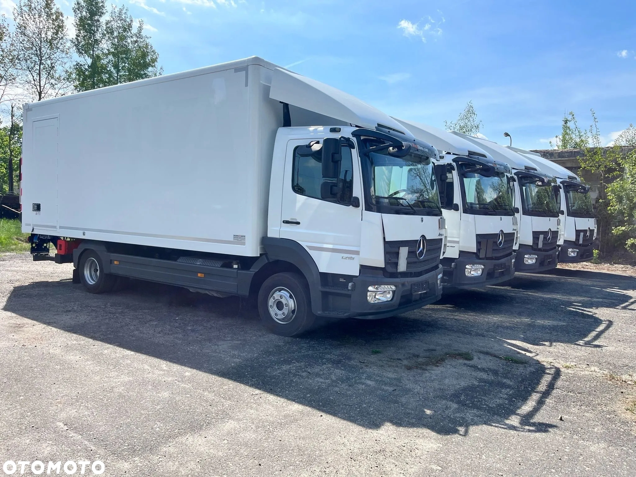 Mercedes-Benz ATEGO 1218 L nR | KONTENER 6.10 m !! Ład 6120 Kg ! - 14