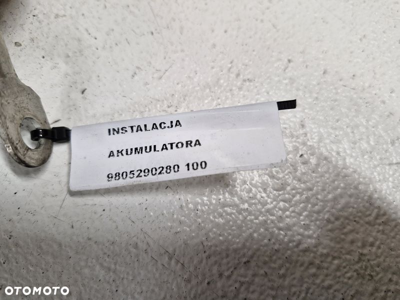 CITROEN C4 PICASSO II 2 1.6 E HDI WIĄZKA INSTALACJA AKUMULATORA 9805290280 - 12