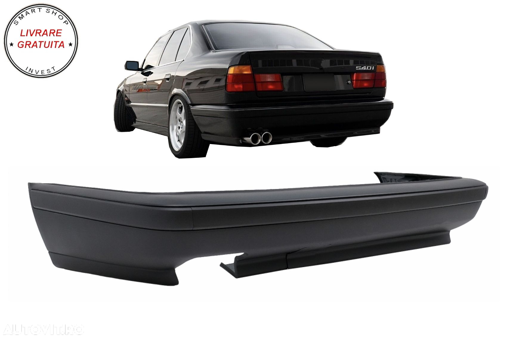 Bara Spate BMW Seria 5 E34 Sedan Touring (1987-1995) M-Tech Design- livrare gratuita - 11