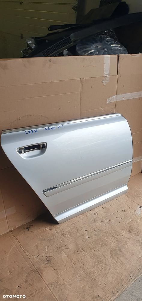 Drzwi prawy tył tylne prawe Audi A8 D3 LA7W - 4