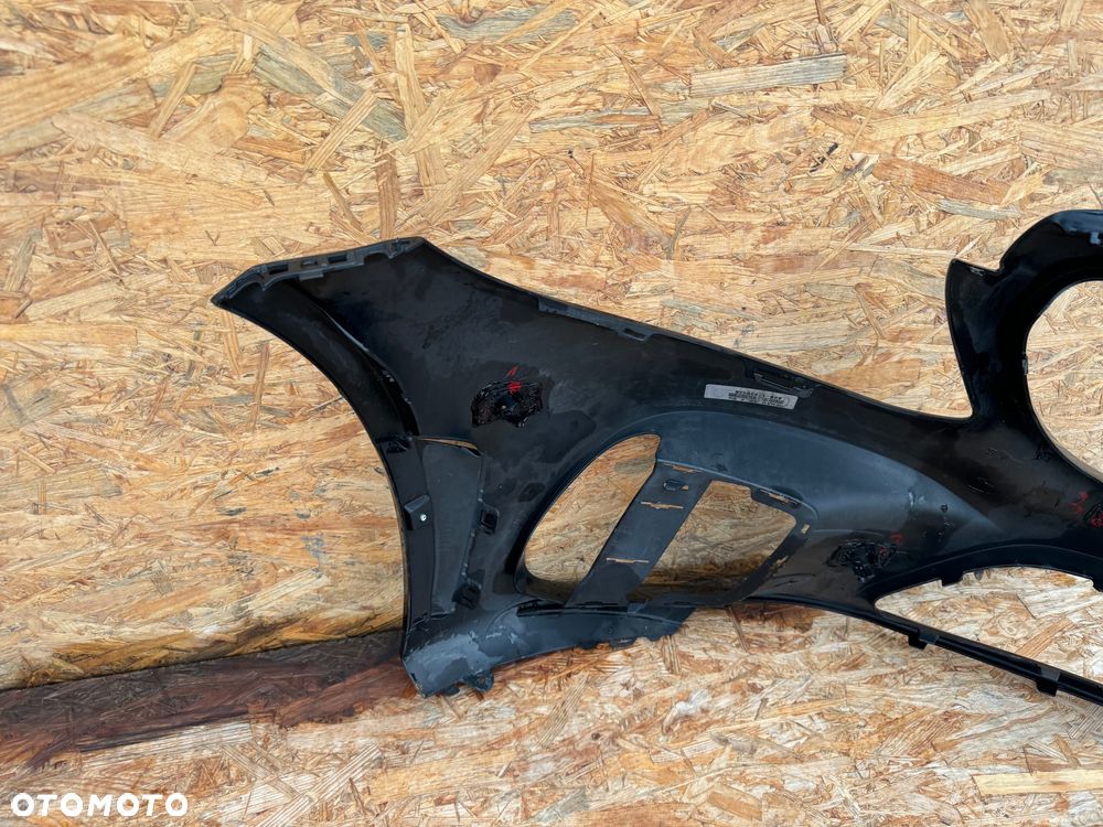 ZDERZAK PRZÓD PRZEDNI MERCEDES-BENZ C-KLASA W205 LIFT AMG 6PDC 19-21 CZARNY LISTWA A2058856002 A2058856502 A2058856602 ORYGINAŁ - 9