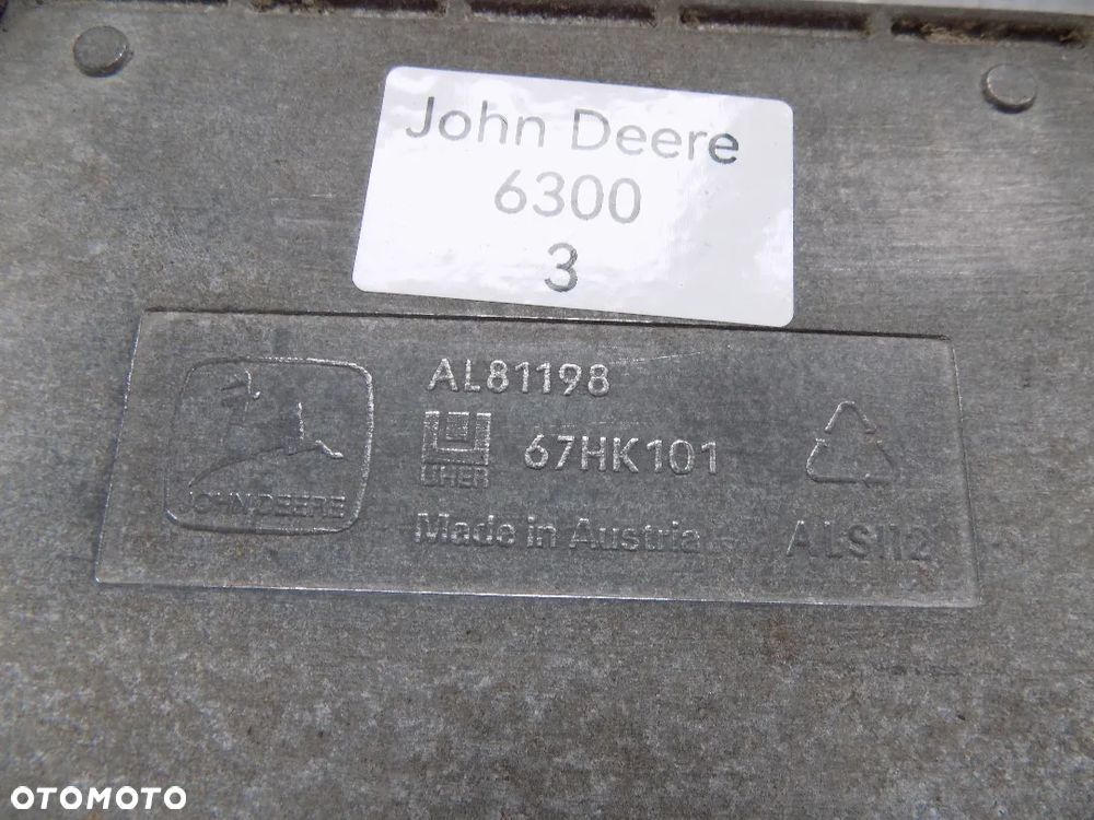 sterownik komputer silnika al81198 67hk101 john deere 6300 6100 6200 6400 - 2