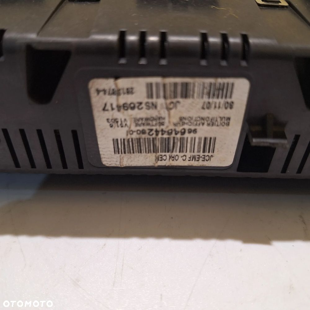 WYSWIETLACZ PEUGEOT 308 T7 CITROEN 96646442-80-01 - 4